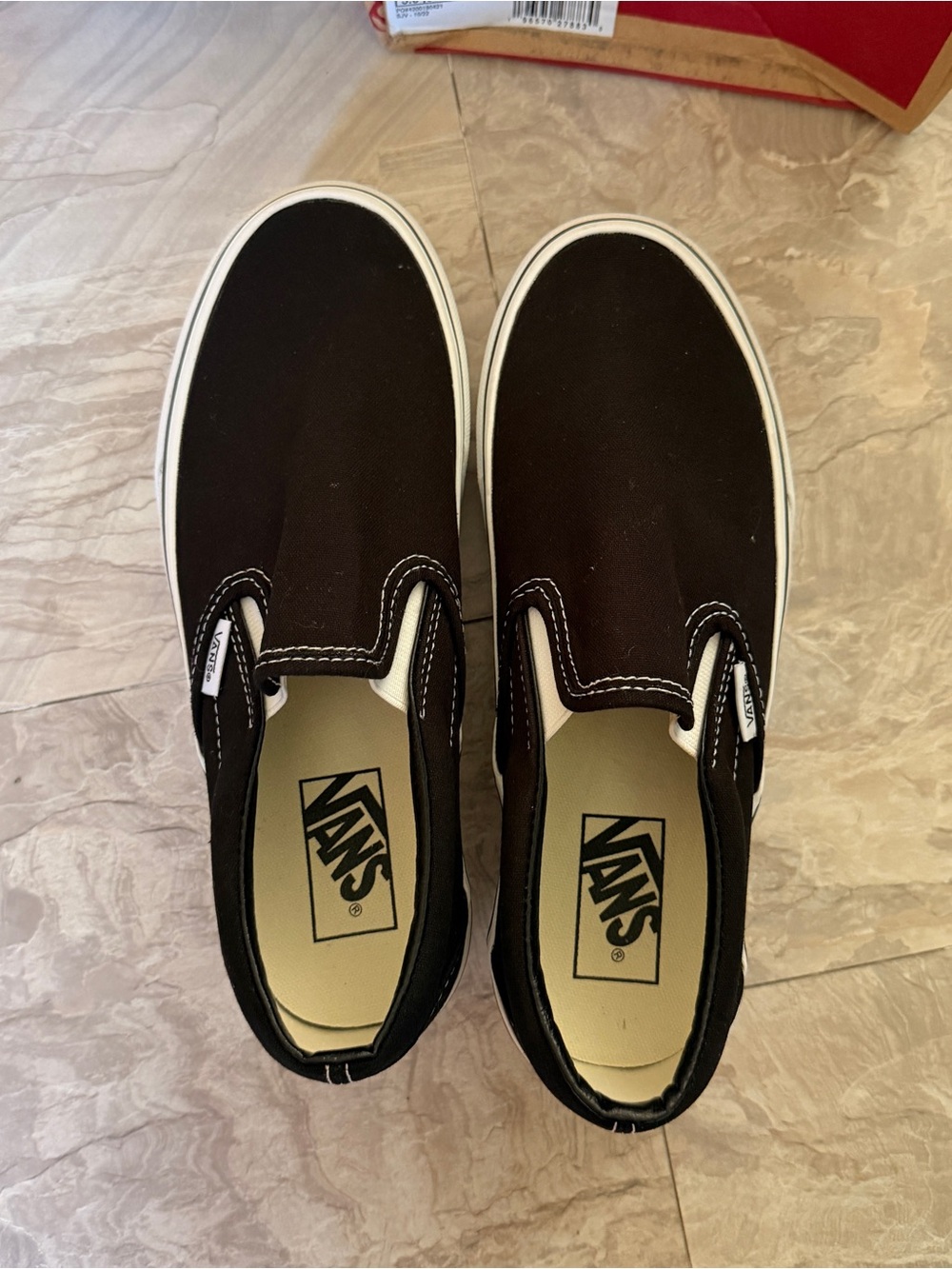 Platform Vans Slip Ons